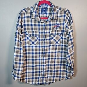 Buffalo Bills Women's Antigua Flannel Shirt
